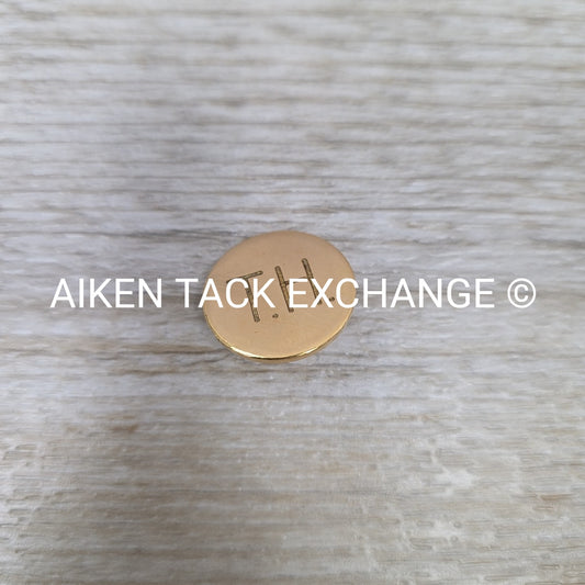 Tryon Hounds Brass Button, Large