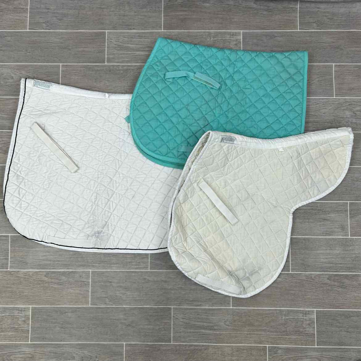 BARGAIN BUNDLE: Roma Dressage & All Purpose Saddle Pads & Dover Saddlery All Pur