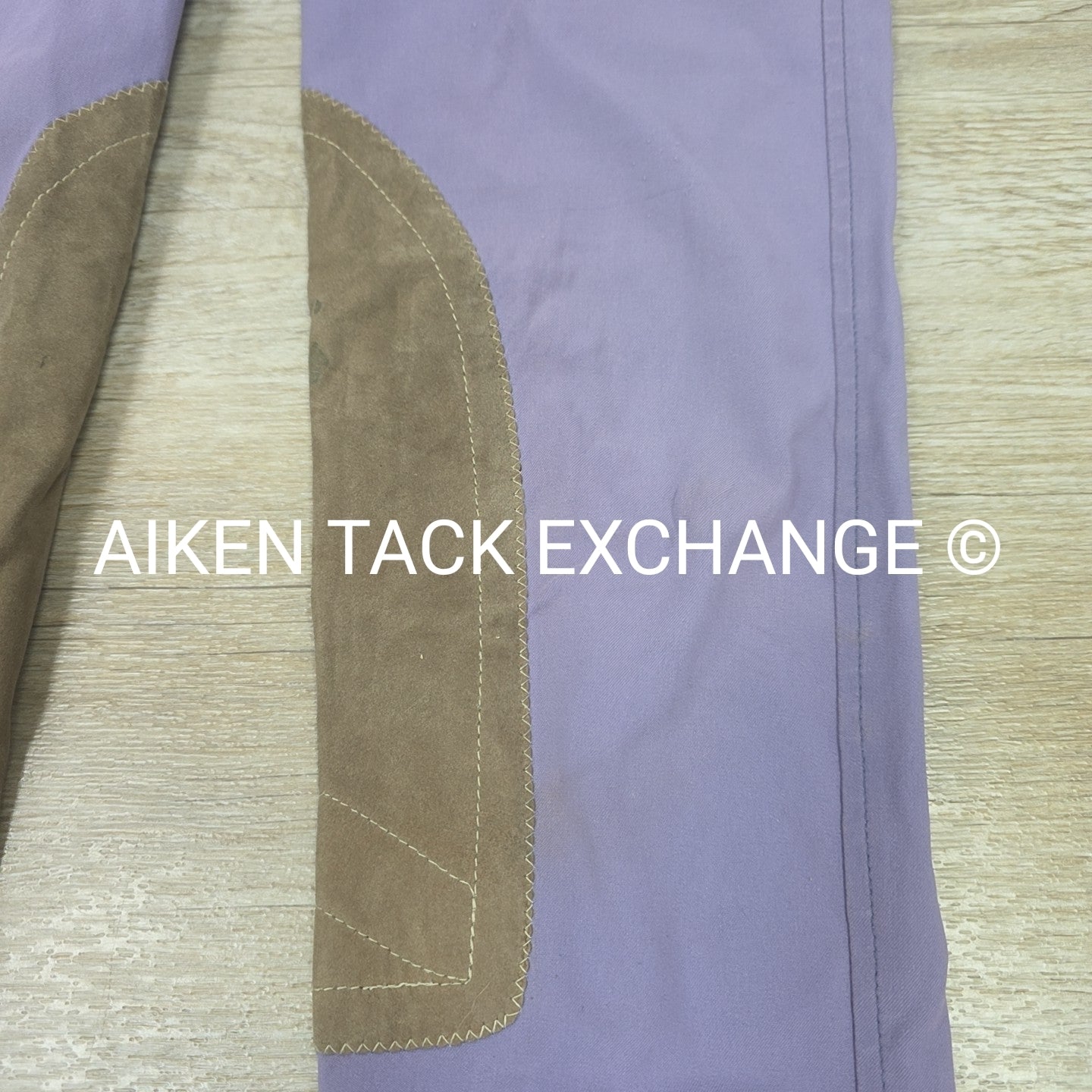 Tailored Sportsman Trophy Hunter Knee Patch Breeches, Ultra Violet, Size 24