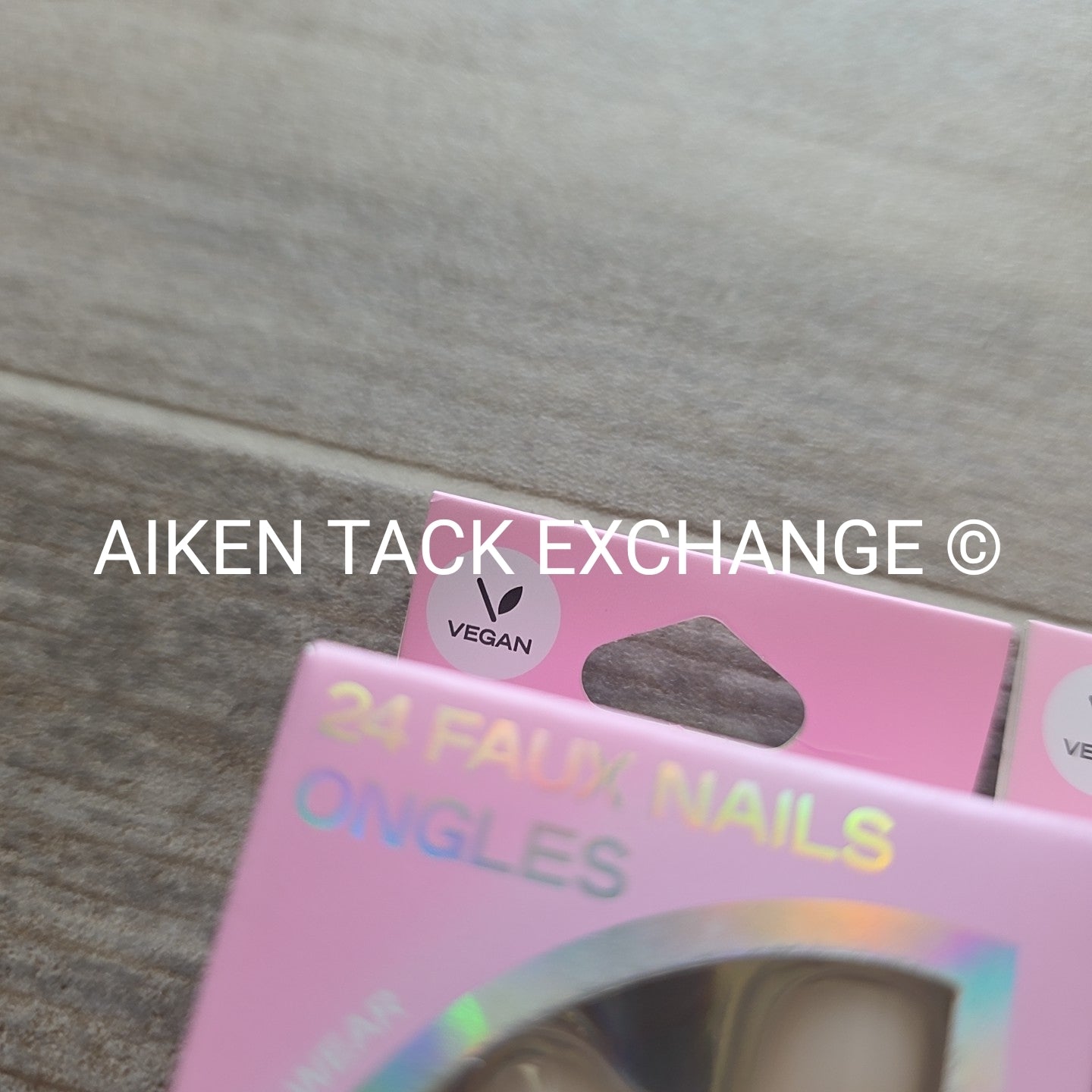 Claire's Glue-On Nails (2 Sets) - 24 Count Each (48 Total)