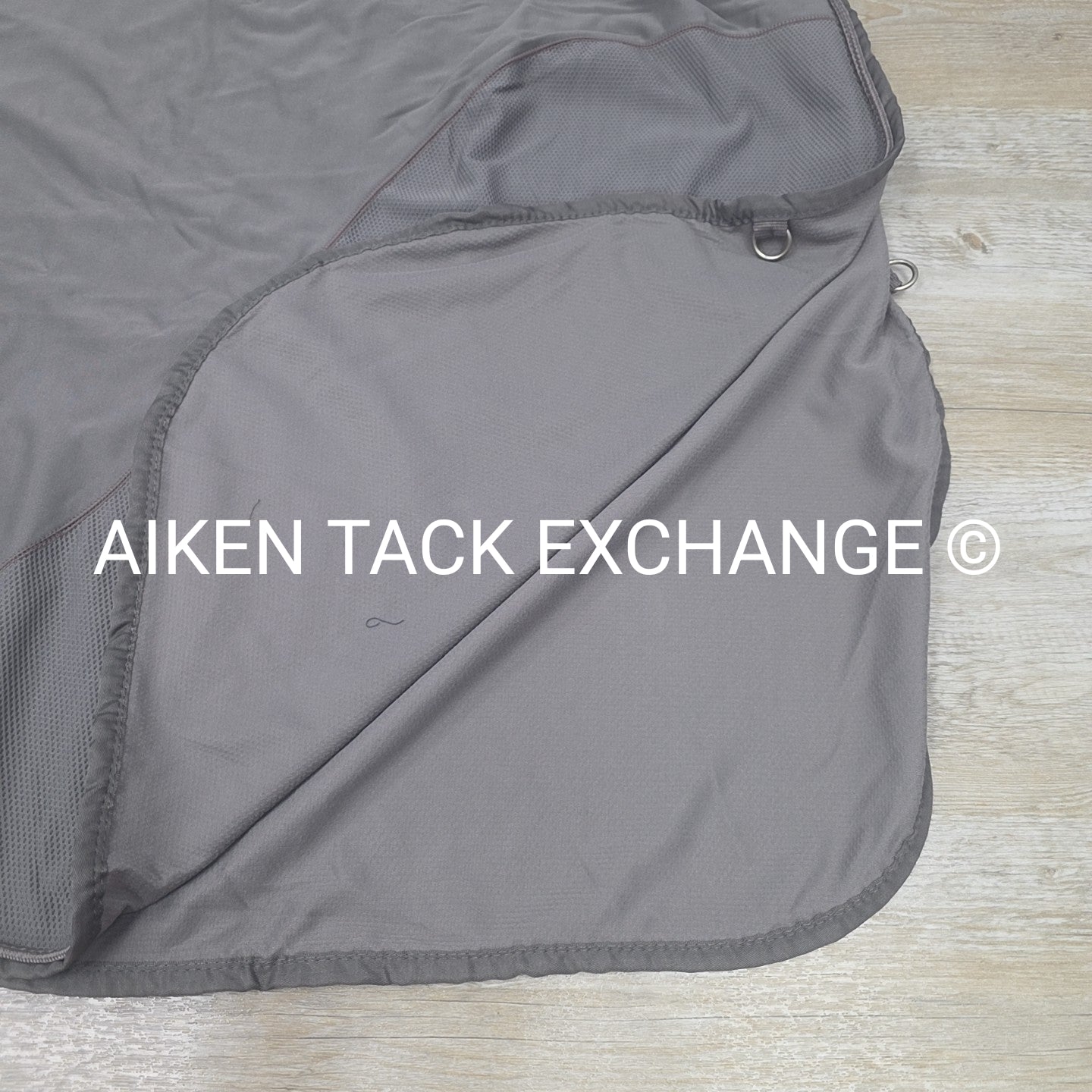 Fenwick Equestrian Sporty Dress Sheet Cooler, Grey, 70"