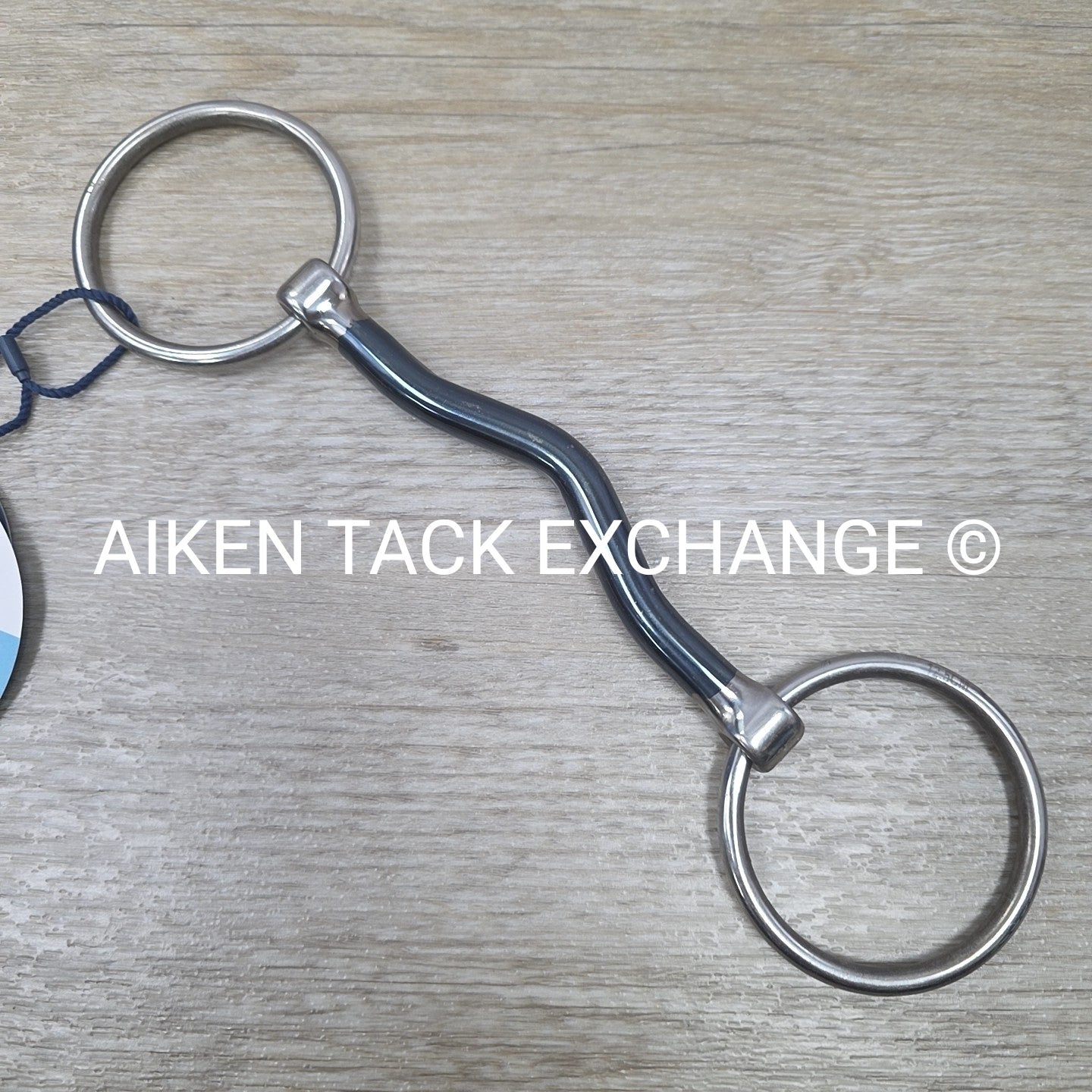Shires Blue Alloy Loose Ring Mullen Mouth Bit 5"