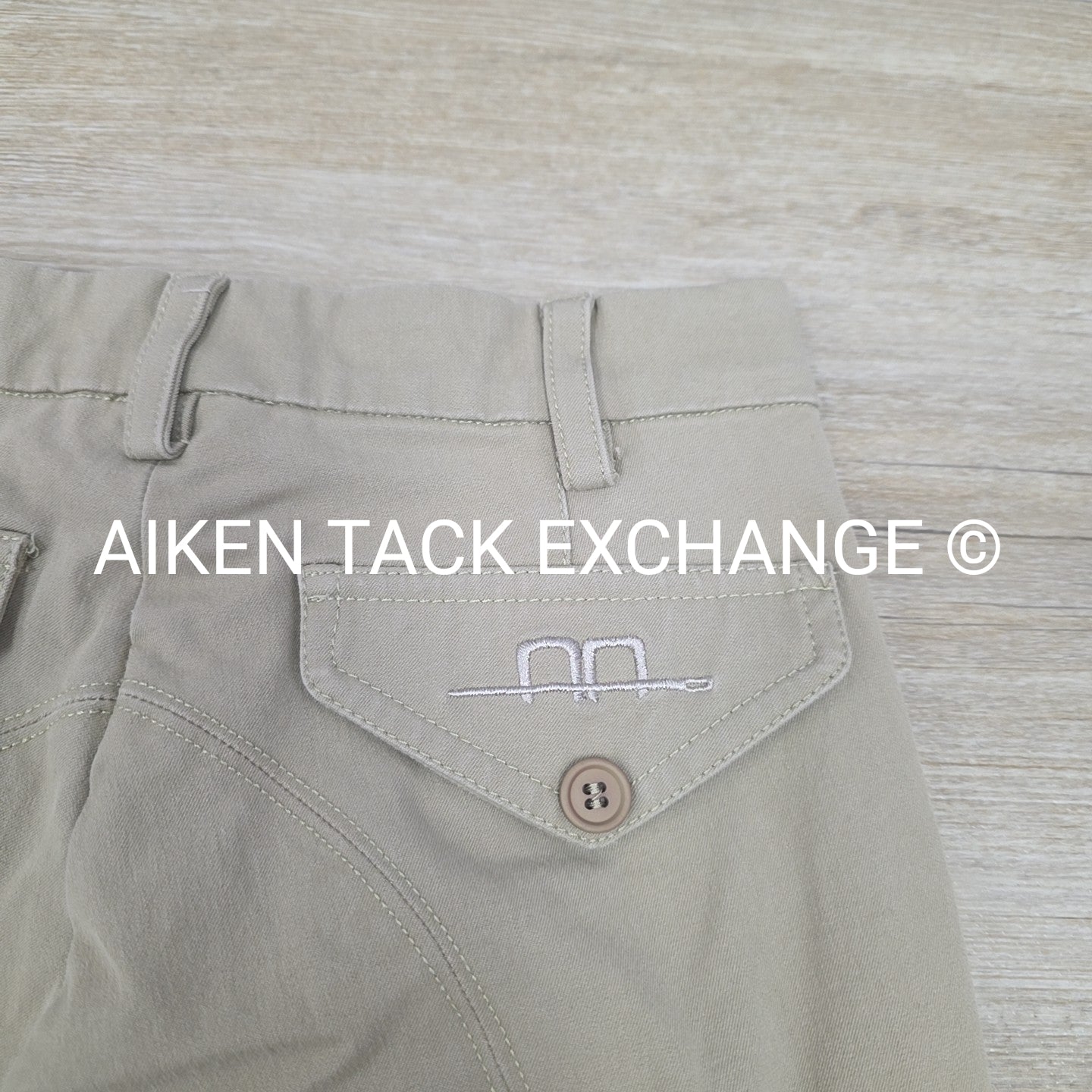 Alessandro Albanese Sidney Knee Patch Breeches, Size US 22