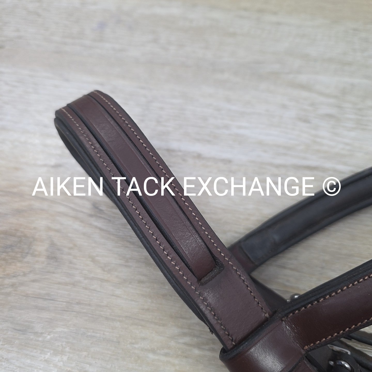 KL Select Red Barn Fancy Stitched Bridle, No Reins, Size Full