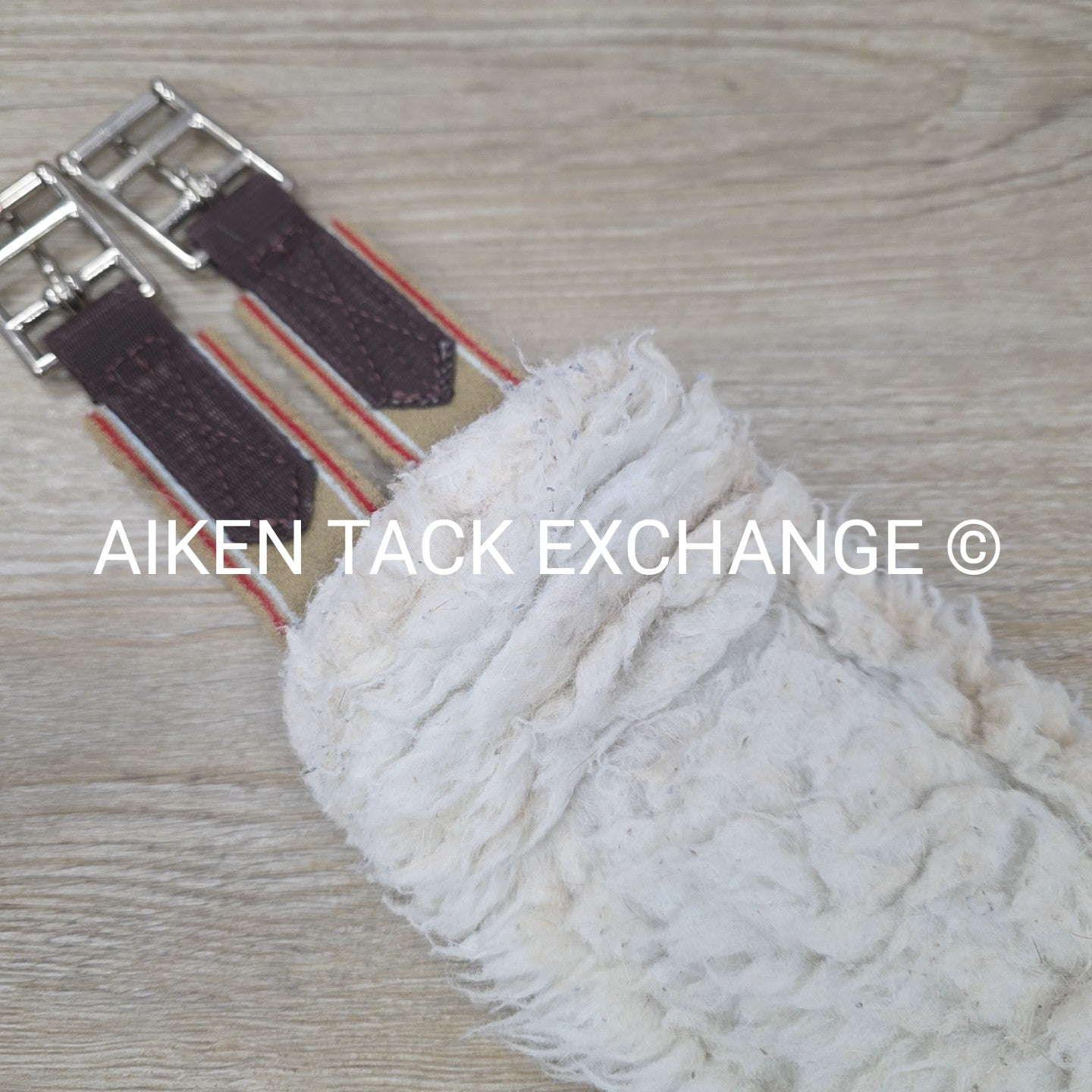 Ovation Fleece Lined Double End Elastic Girth, 52"