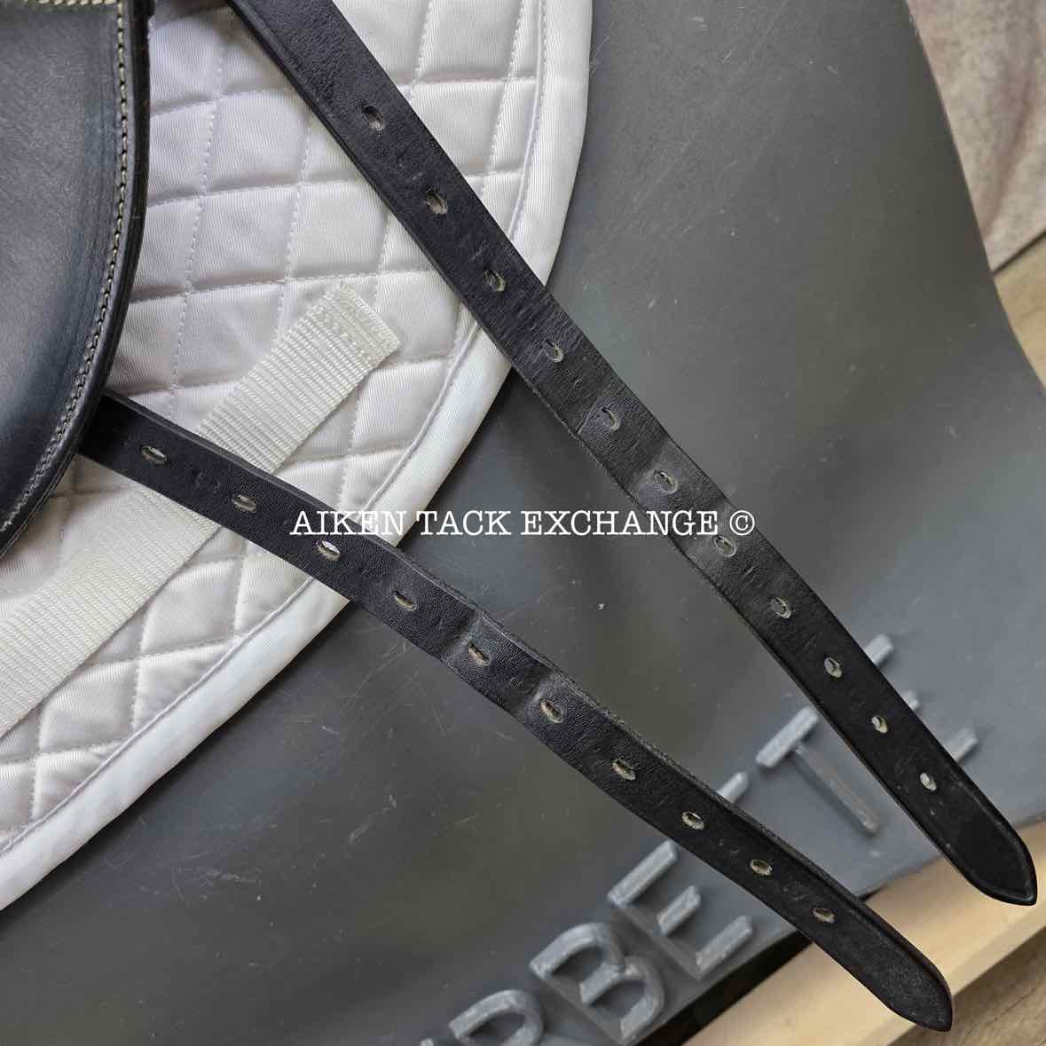 2018 Custom Saddlery Revolution Monoflap Dressage Saddle, 17" Seat, Adjustable Tree, Wool Flocked Panels