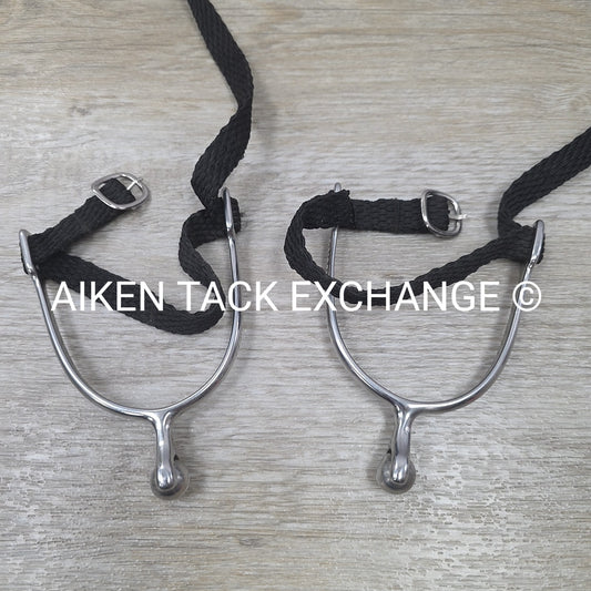 Centaur Soft Touch Roller Spurs with Nylon Spur Straps