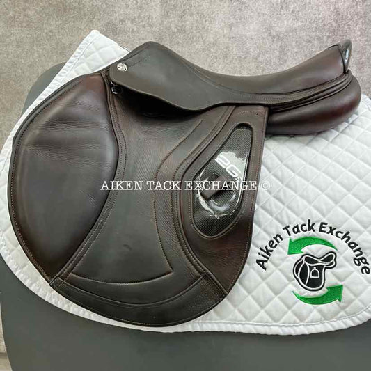 2014 CWD SE25 2GS Close Contact Jump Saddle, 17.5" Seat - S2, 3L Flap, Dynamik Flex Tree - MW, Foam Panels, Full Buffalo Leather