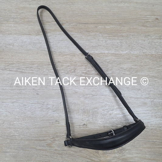 Drop Noseband, Black, Size Full