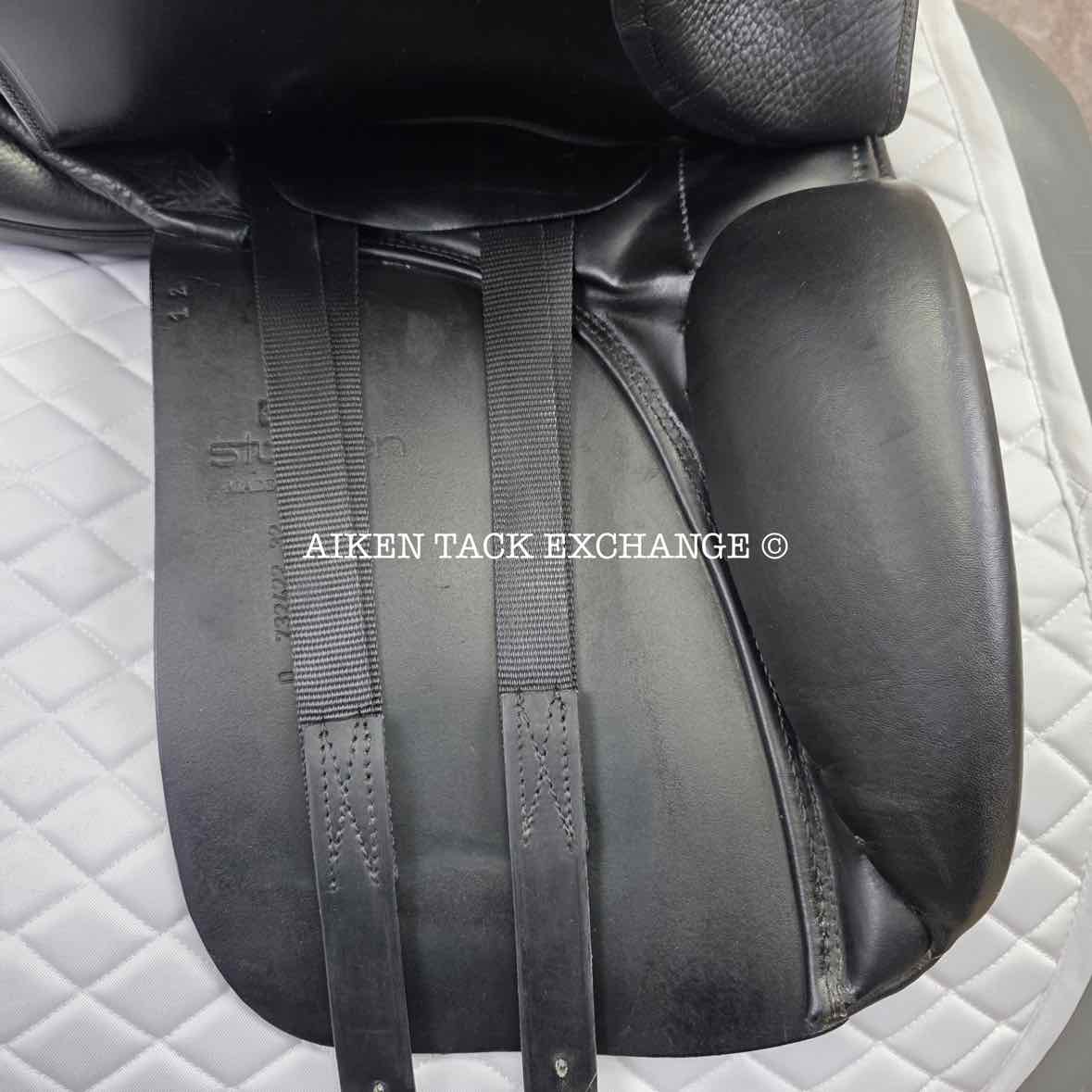 Stubben 1894 Dressage Saddle, 17" Seat, 32cm Tree - Wide, Wool Flocked Panels