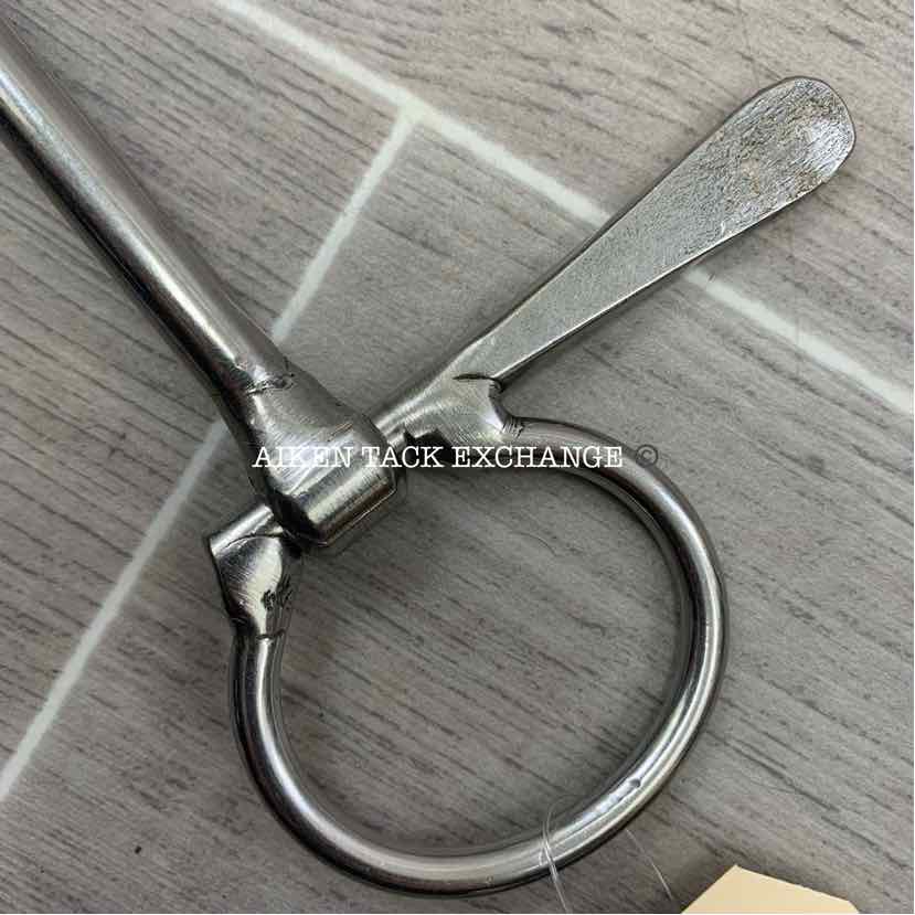 Straight Bar Mullen Mouth Half Cheek Bit 5.25"