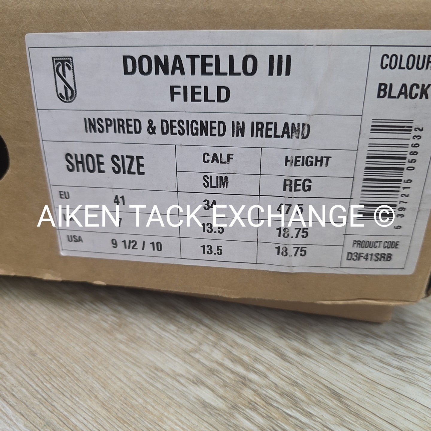 Tredstep Donatello III Field Boots, Size 41 Slim Regular