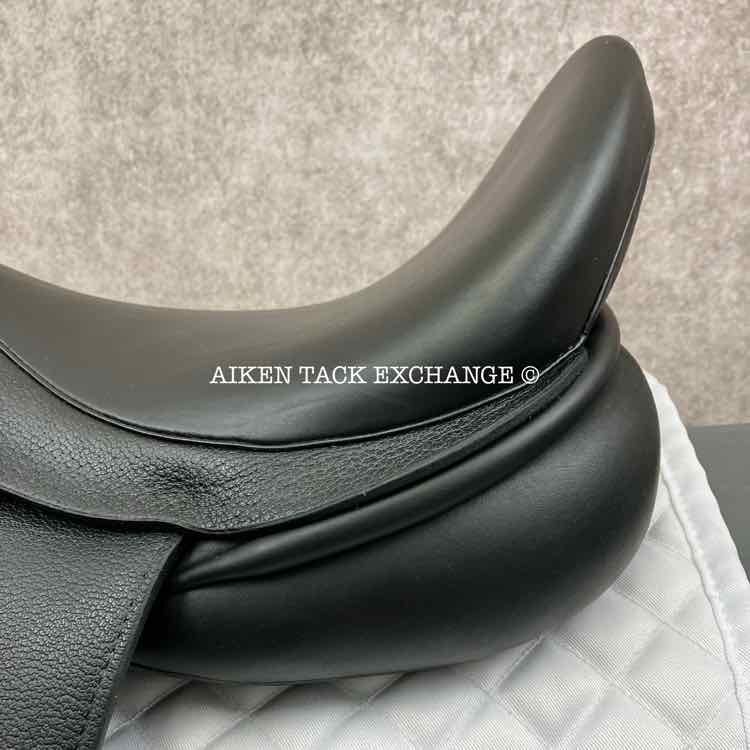 Saddle Guy by Mike Scott Monoflap Dressage Saddle, 18.5" Seat, Medium Wide Tree, Wool Flocked Panels