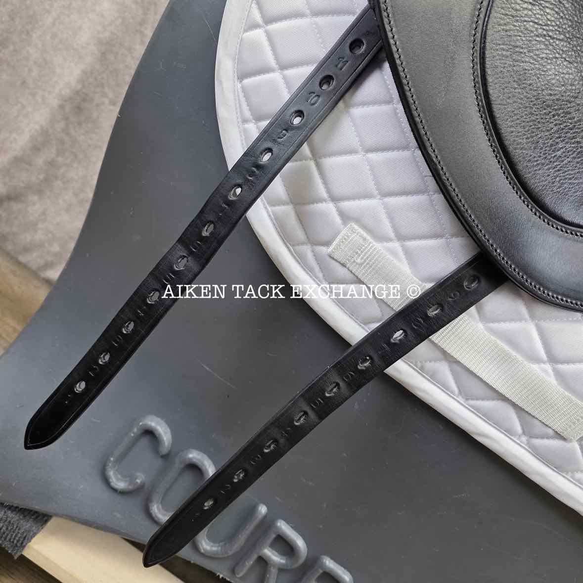 2024 Envy Motion Dressage Saddle, 17" Seat, Adjustable Tree, Wool Flocked Panels