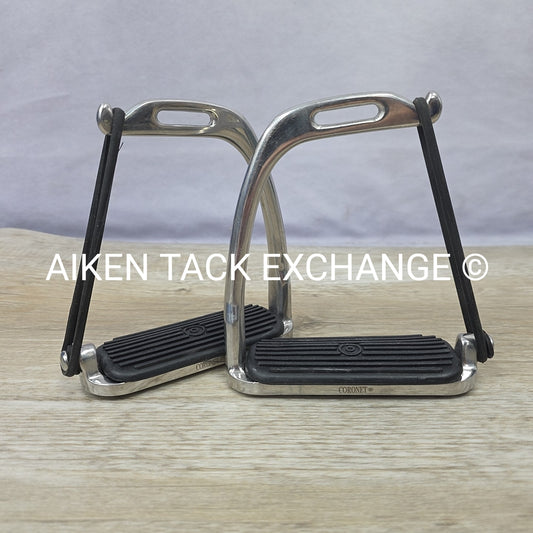 Coronet Peacock Safety Stirrups, 4.75"