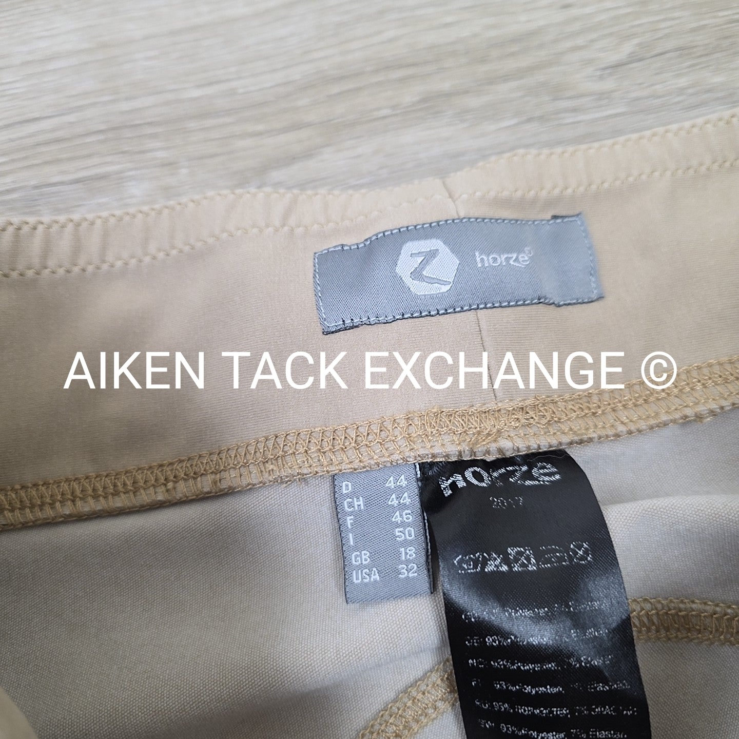 Horze Knee Patch Pull On Breeches, Size 32