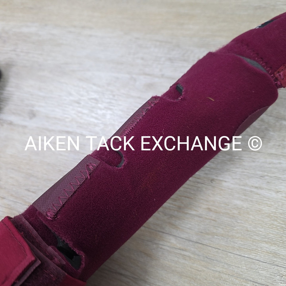Premier Equine Padded Tail Guard w/ Detachable Tail Bag, Burgundy