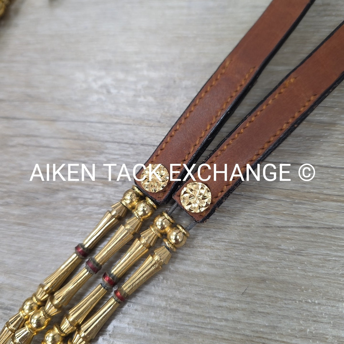 Western Show Bridle with Matching Split Reins