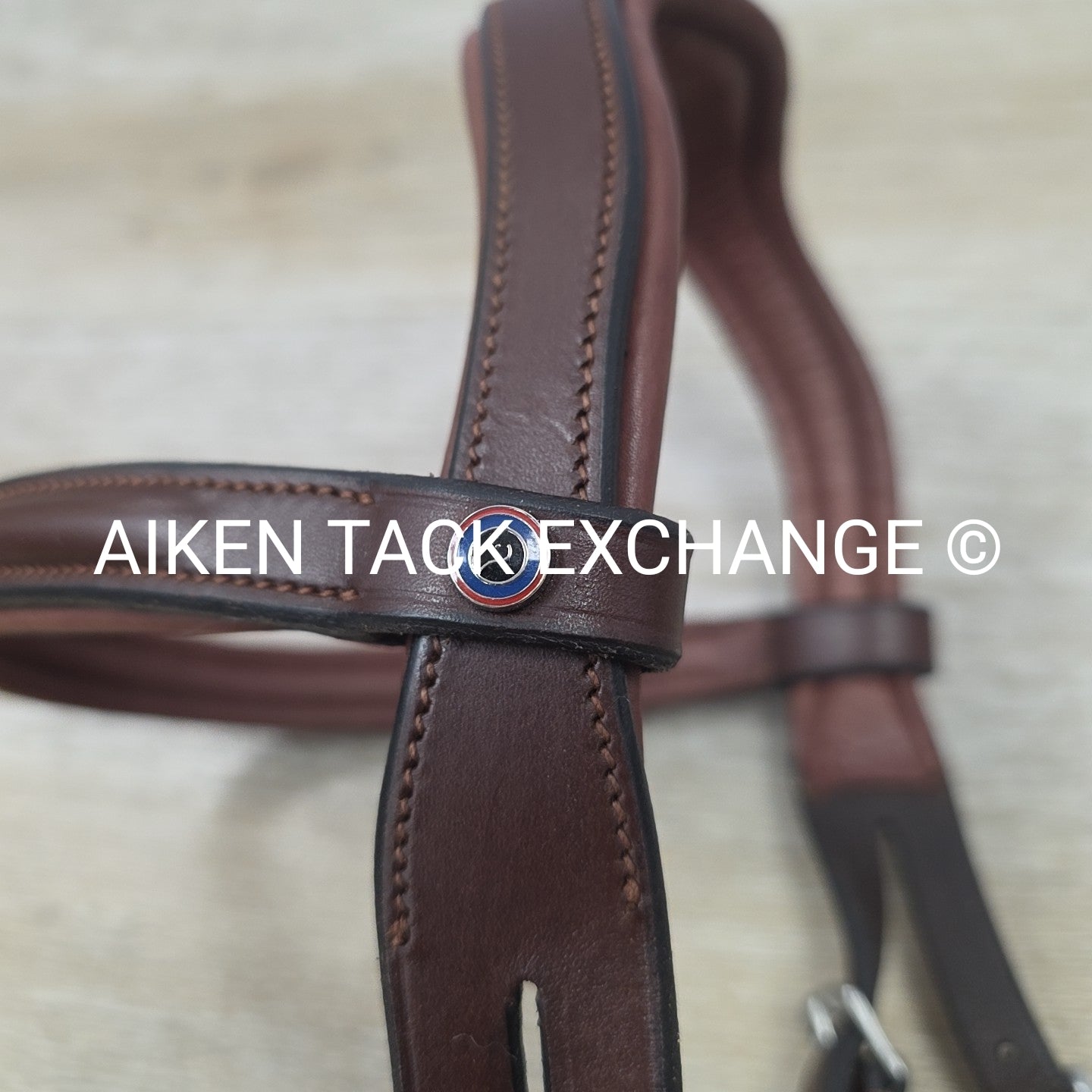 Trust Equestrian Hickstead Hackamore Bridle, No Reins, Brown, Size Full