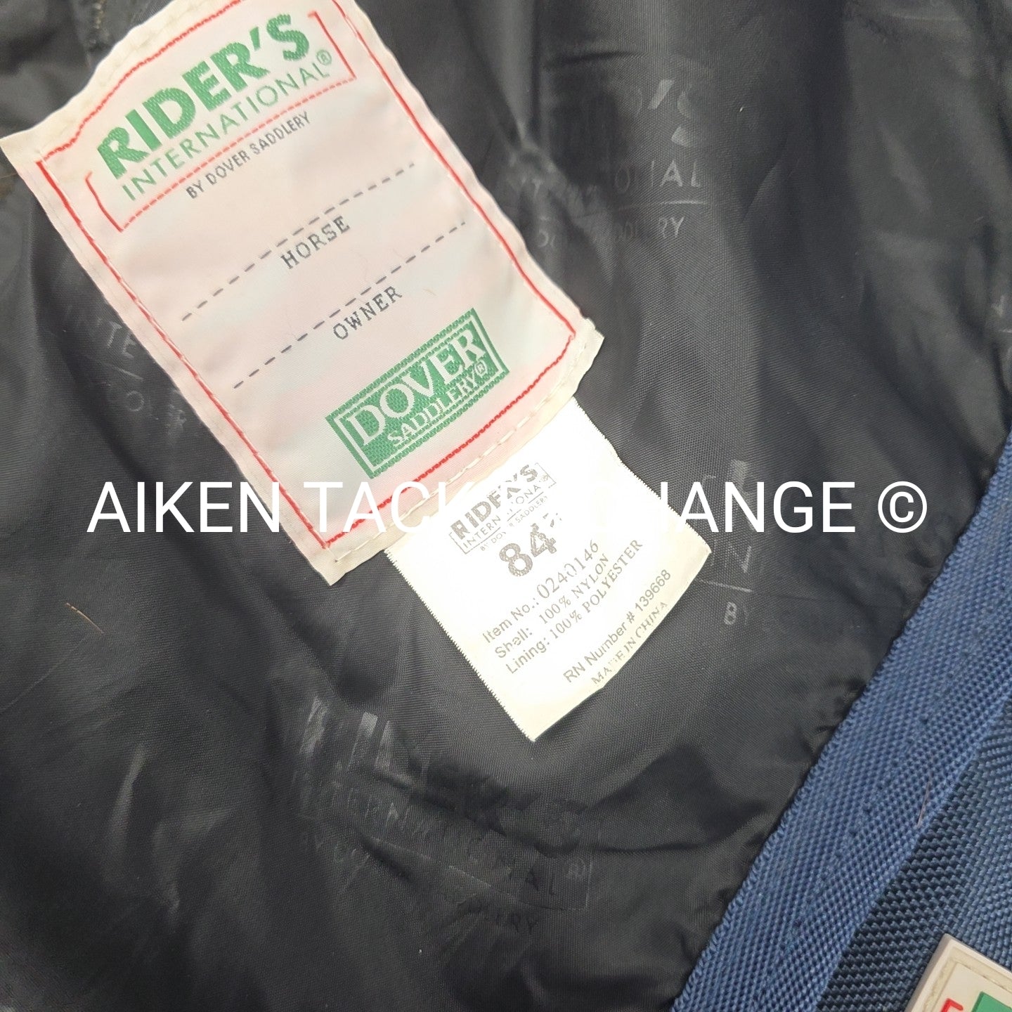 Dover Saddlery Riders International 0 G Fill Turnout Sheet, 84"