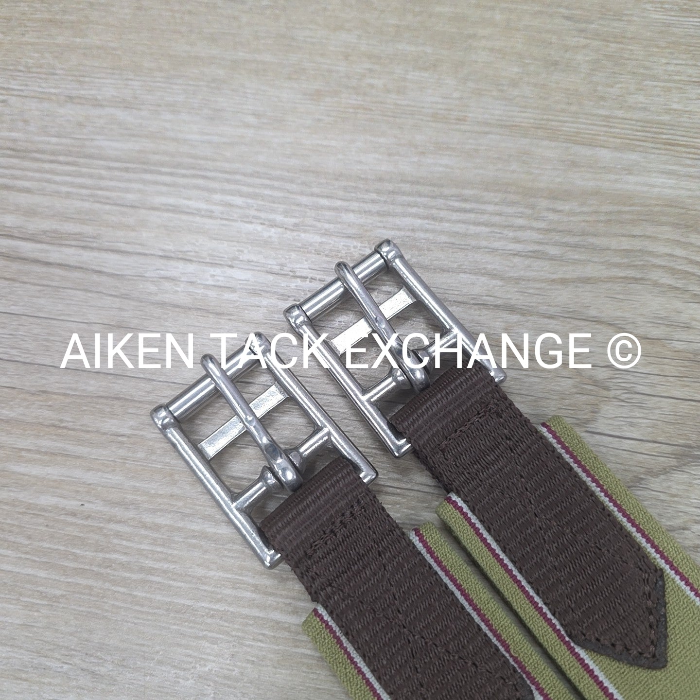 Dover Saddlery Fleece Girth with Double End Elastic, Brown, 54"