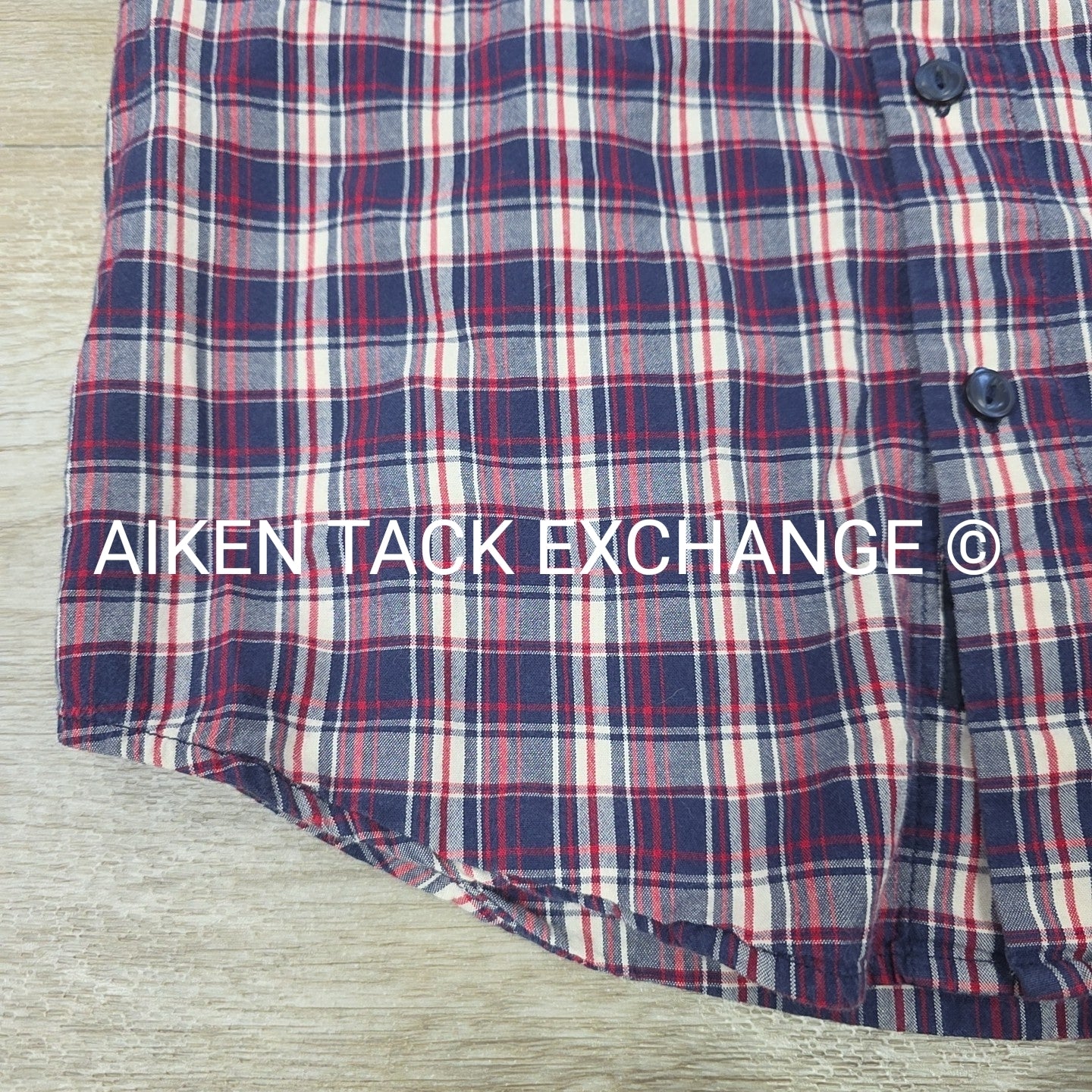 GAP Short Sleeve Button Up Shirt, Size Medium