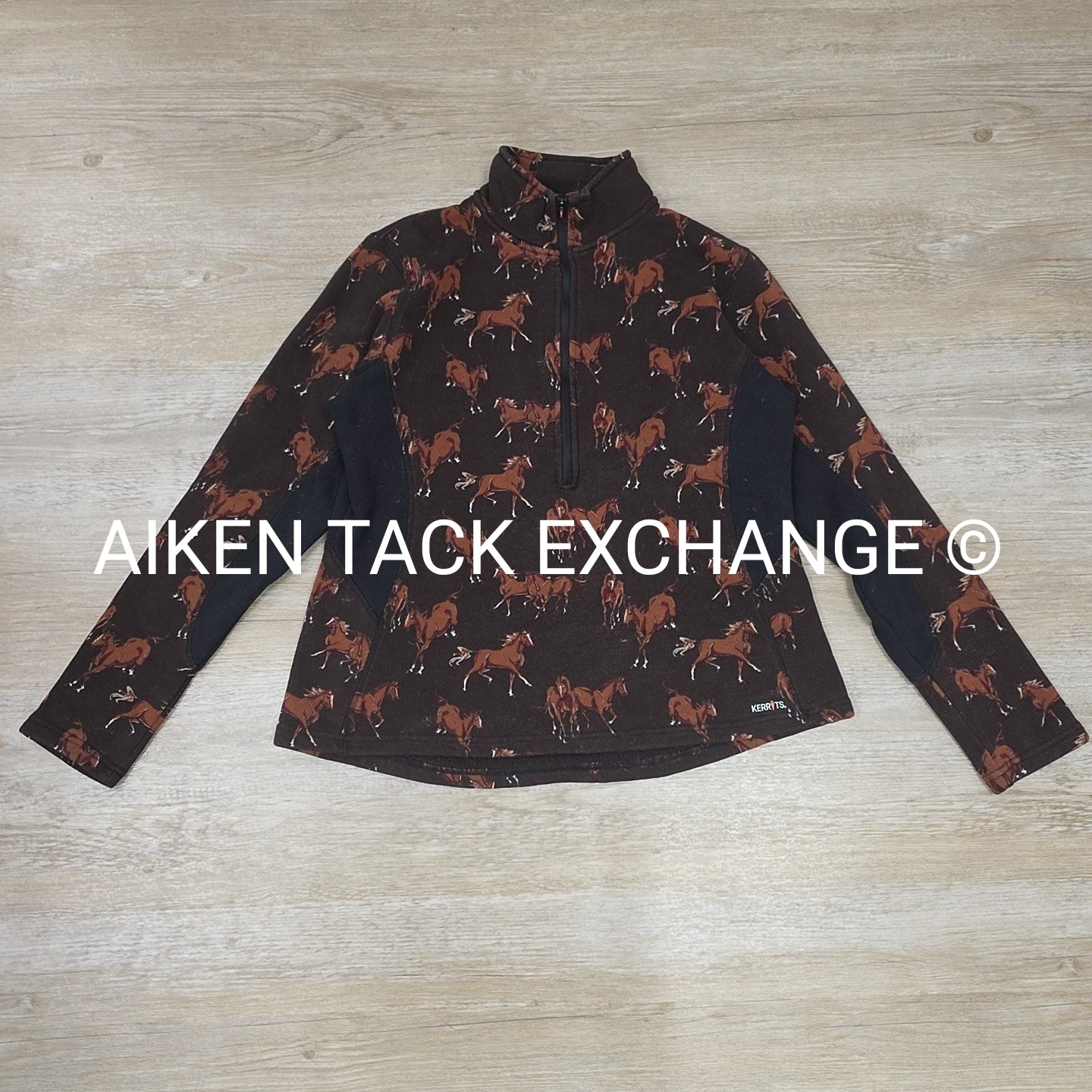 Kerrits Fleece Lined 1/4 Zip Pullover, Size Large