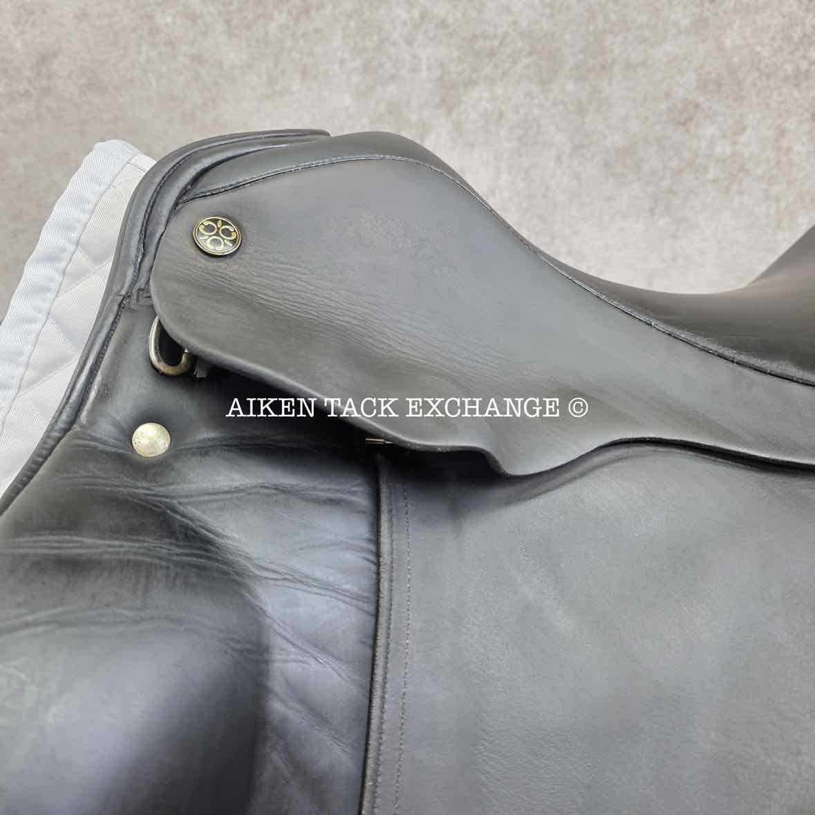 2009 Trilogy Amadeo Elite Dressage Saddle, 18.5" Seat, Medium Tree, Wool Flocked Panels
