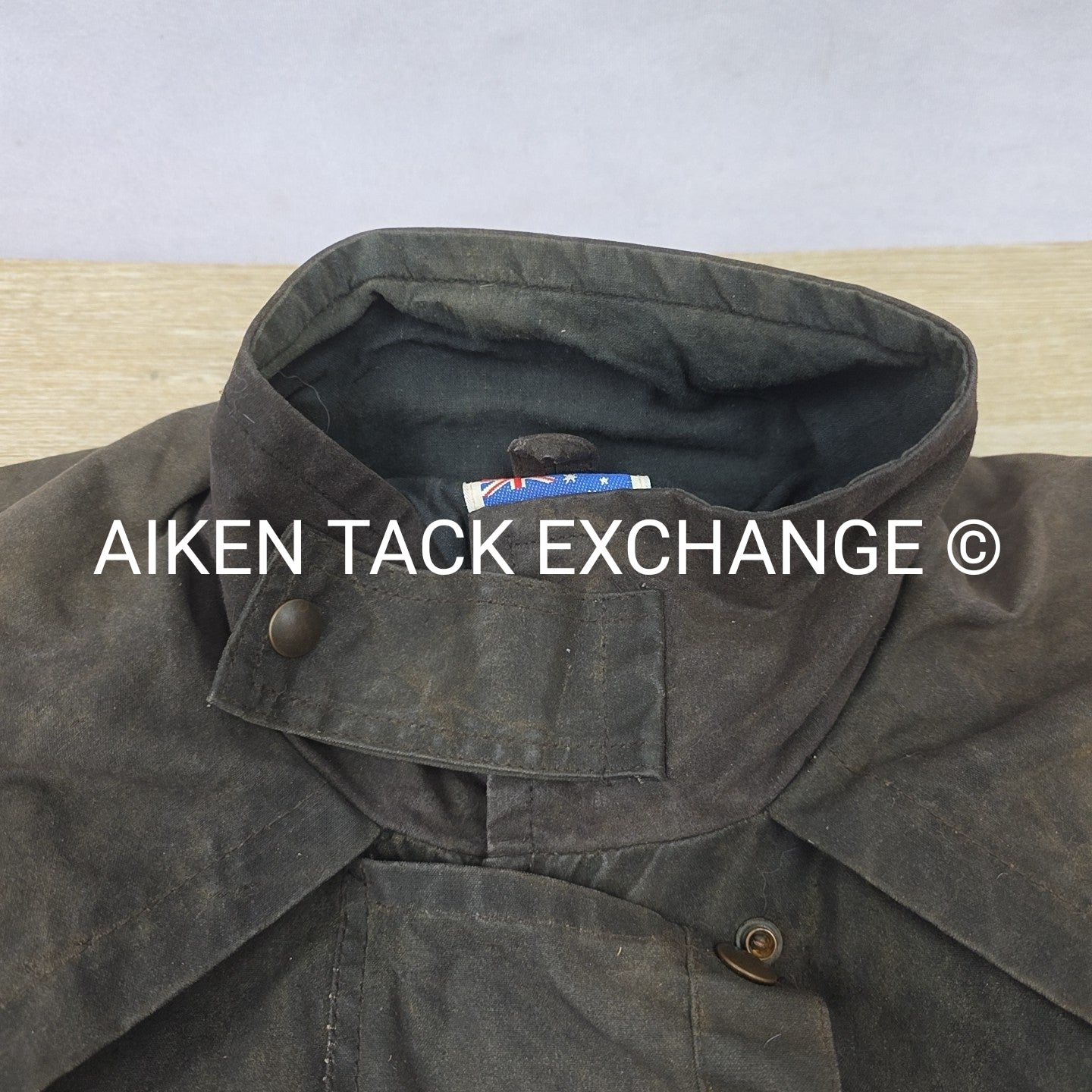 Koolah Waxed Trenchcoat, Size XLarge