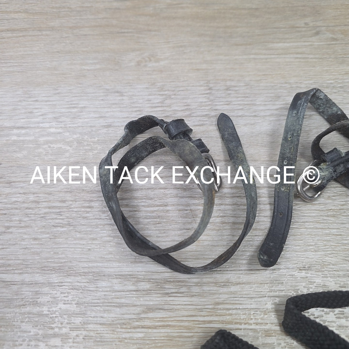 BARGAIN BUNDLE: Rubber Covered Spurs with Leather & Braided Nylon Spur Straps