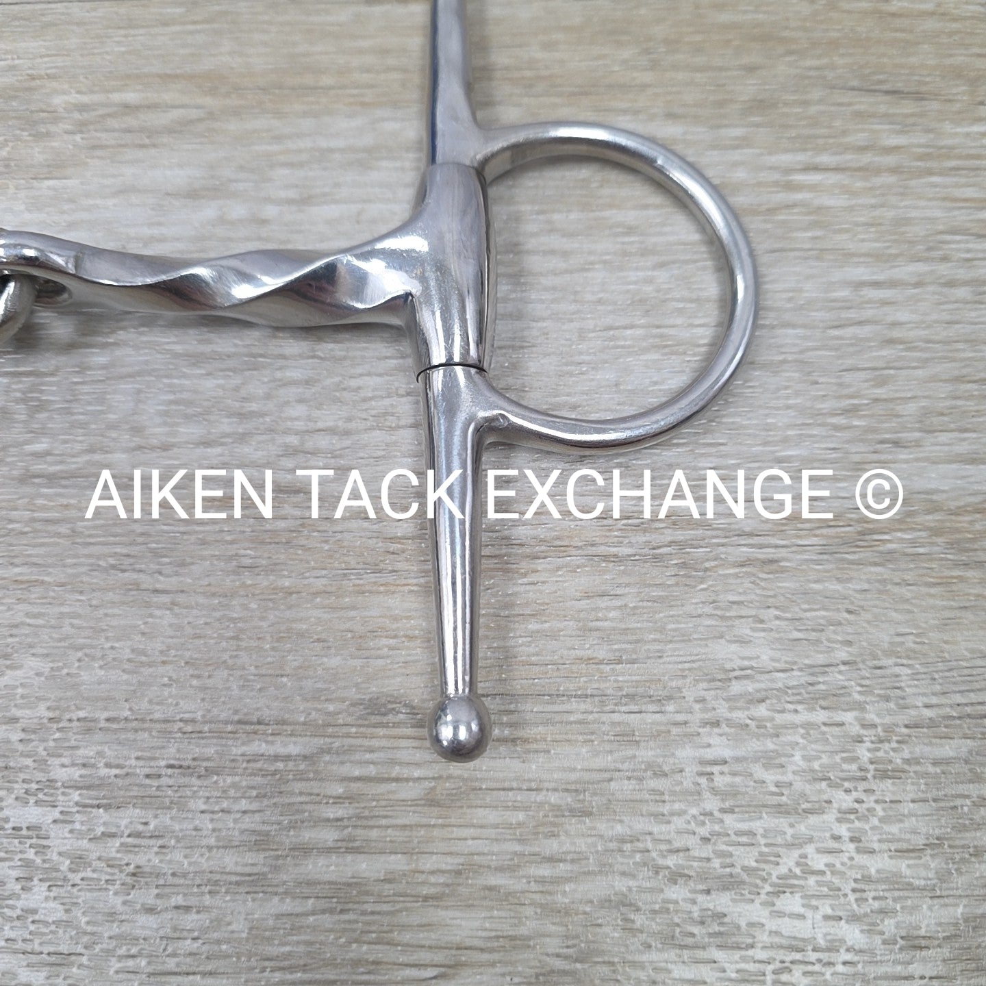 Single Joint Slow Twist Full Cheek Bit 5"