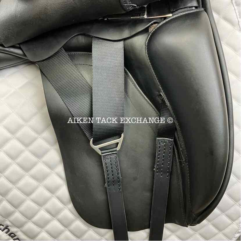 2011 Hulsebos DR CC Dressage Saddle, 18" Seat, Medium Wide Tree, Wool Flocked Panels
