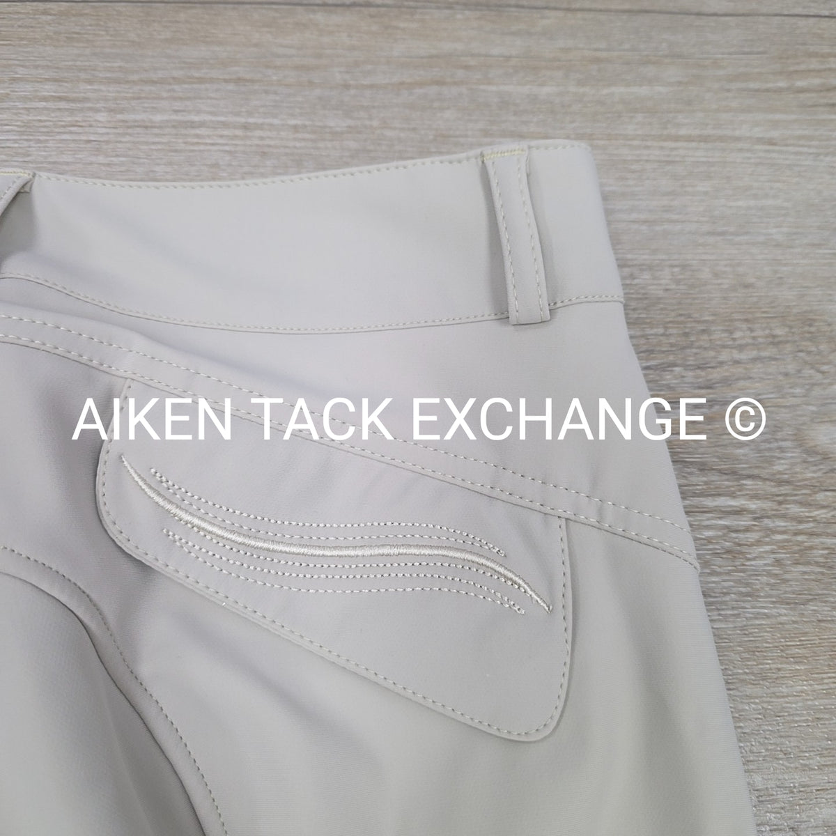 FITS Abbey Silicone Grip Knee Patch Breeches, Size Small