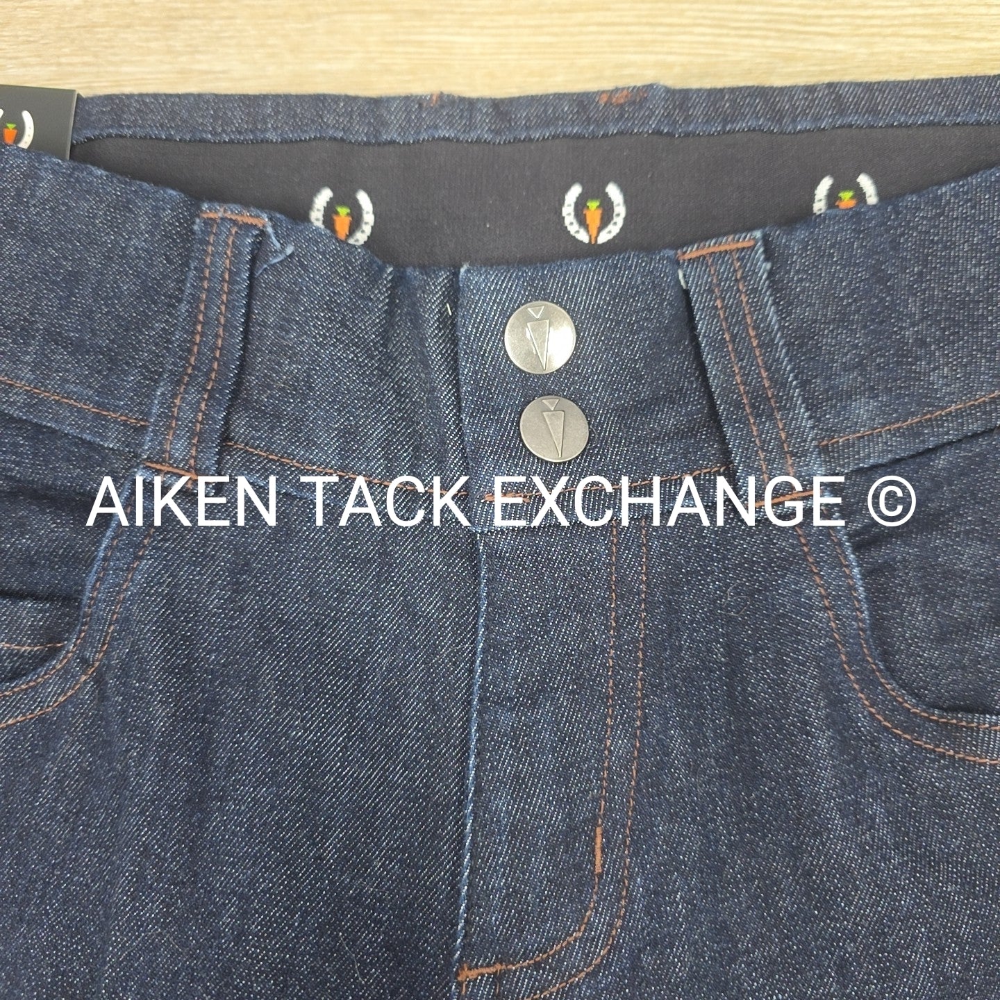 Kerrits Stretch Denim Full Seat Breeches, Size Small