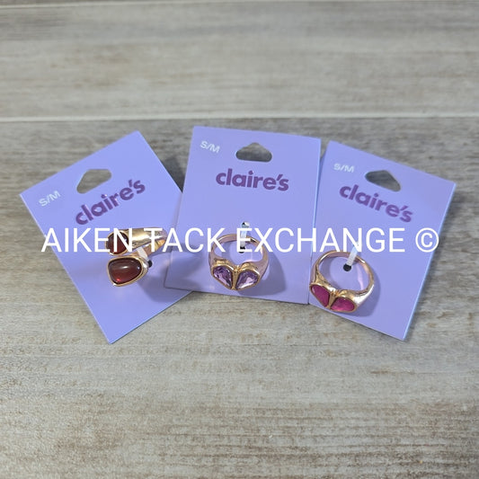 Claire's Rings (3) - Size S/M