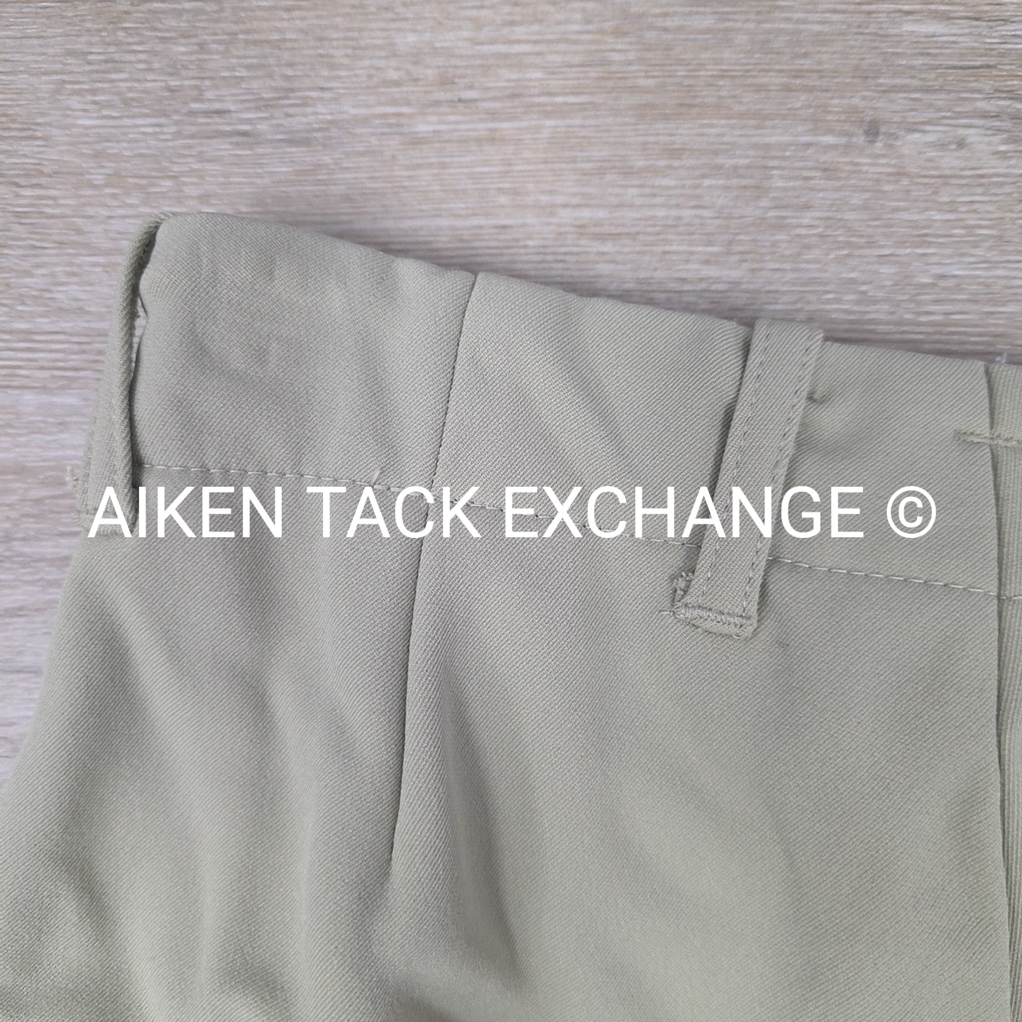 Tailored Sportsman Supreme Hunter Side Zip Knee Patch Breeches, Size 24 L
