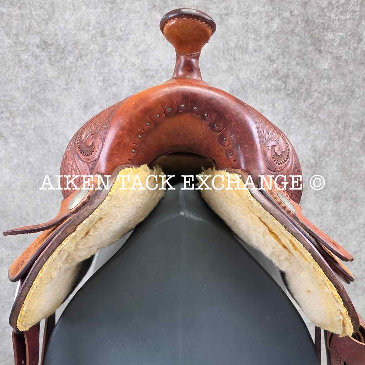 Billy Cook Saddlery 4693 Western Saddle, 16" Seat, Regular Tree - Semi QH Bars