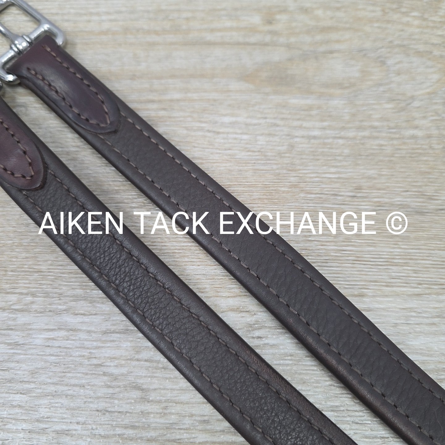 Stubben Wrapped Stirrup Leathers, Brown, 52"