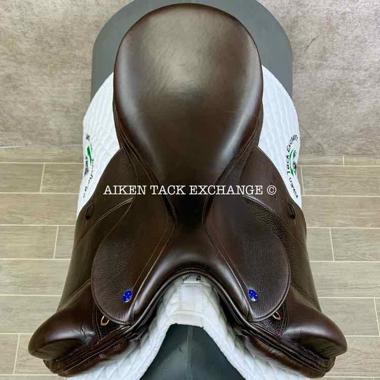 2012 Southern Stars Monoflap Dressage Saddle, 18" Seat, Wide Tree, Wool Flocked Panels