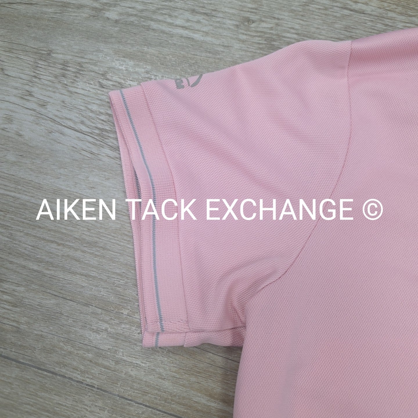 HKM Short Sleeve Polo Top, Size Medium