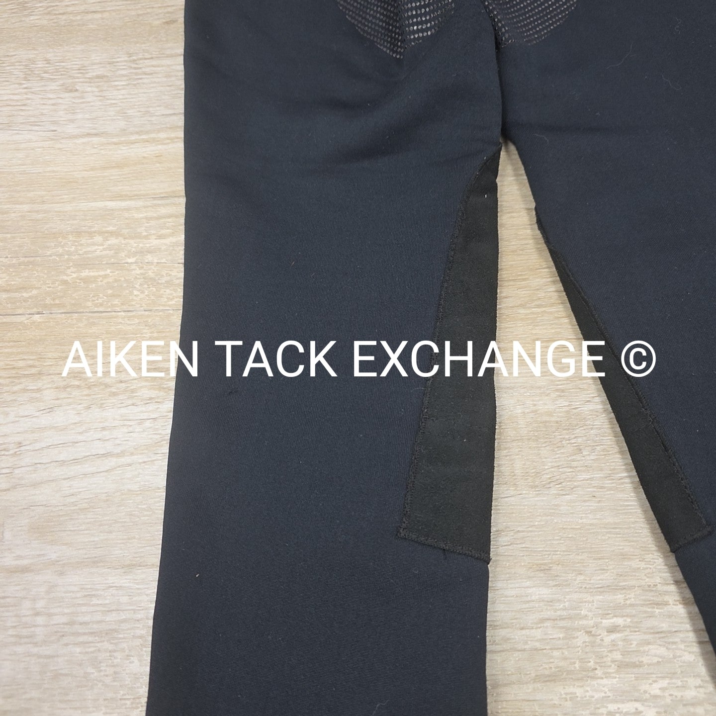 Stickyseat by Equestrienne Knee Patch Silicone Grip Fleece Lined Tights, Size La