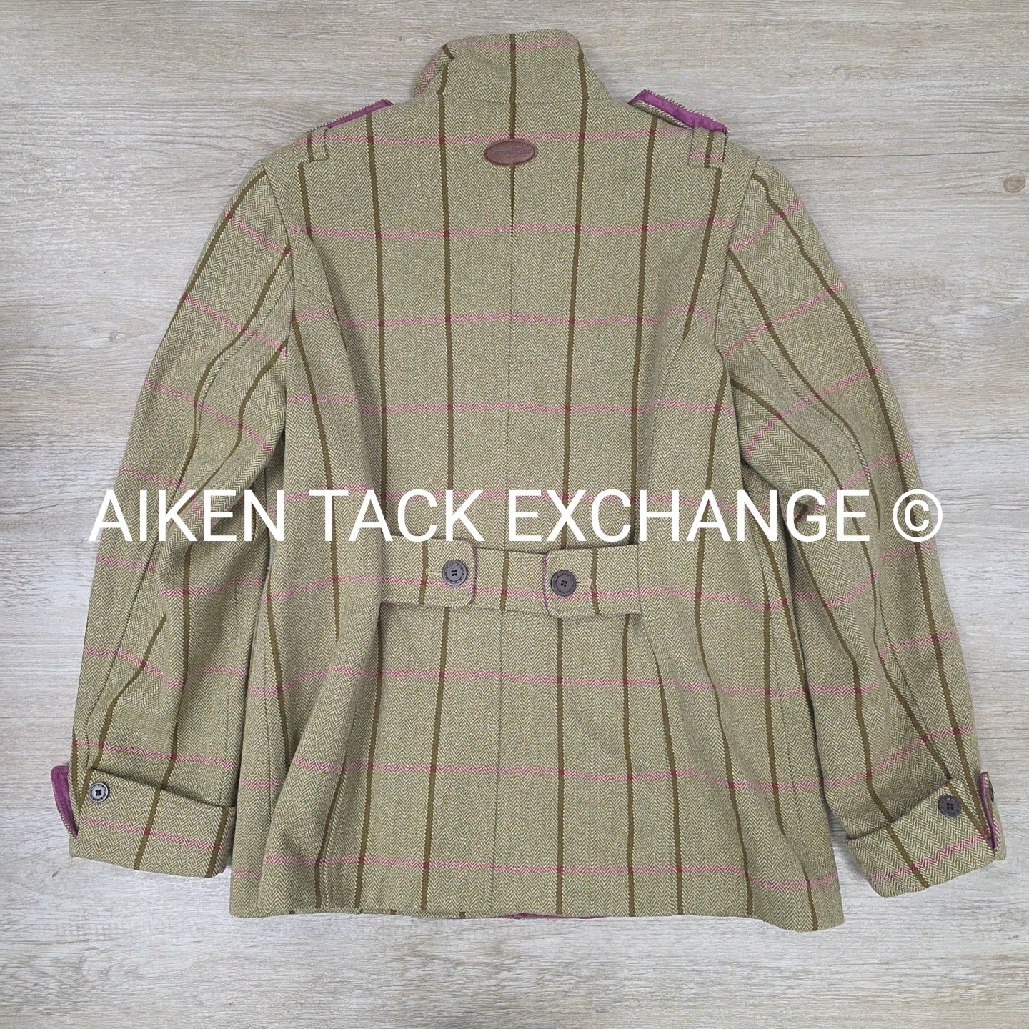 Oxford Blue Tweed Coat, Women's 18