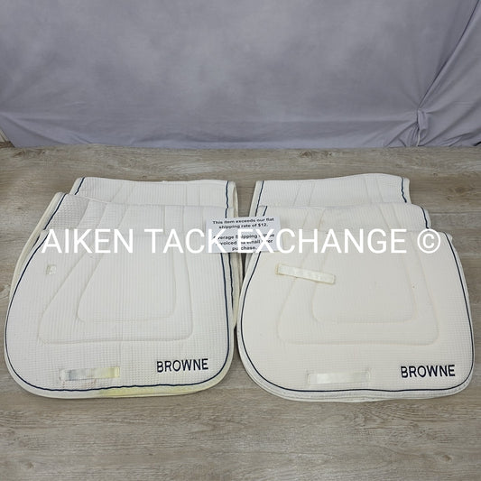 BARGAIN BUNDLE: 6 All Purpose Saddle Pads (Has Custom Embroidery)