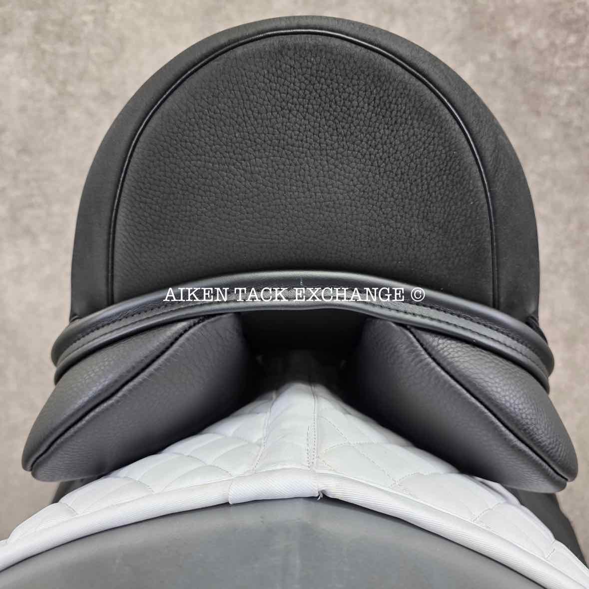 2025 Custom Saddlery Wolfgang Constanze 2 Monoflap Dressage Saddle, 17.5" Seat, Adjustable Tree, Wool Flocked Panels