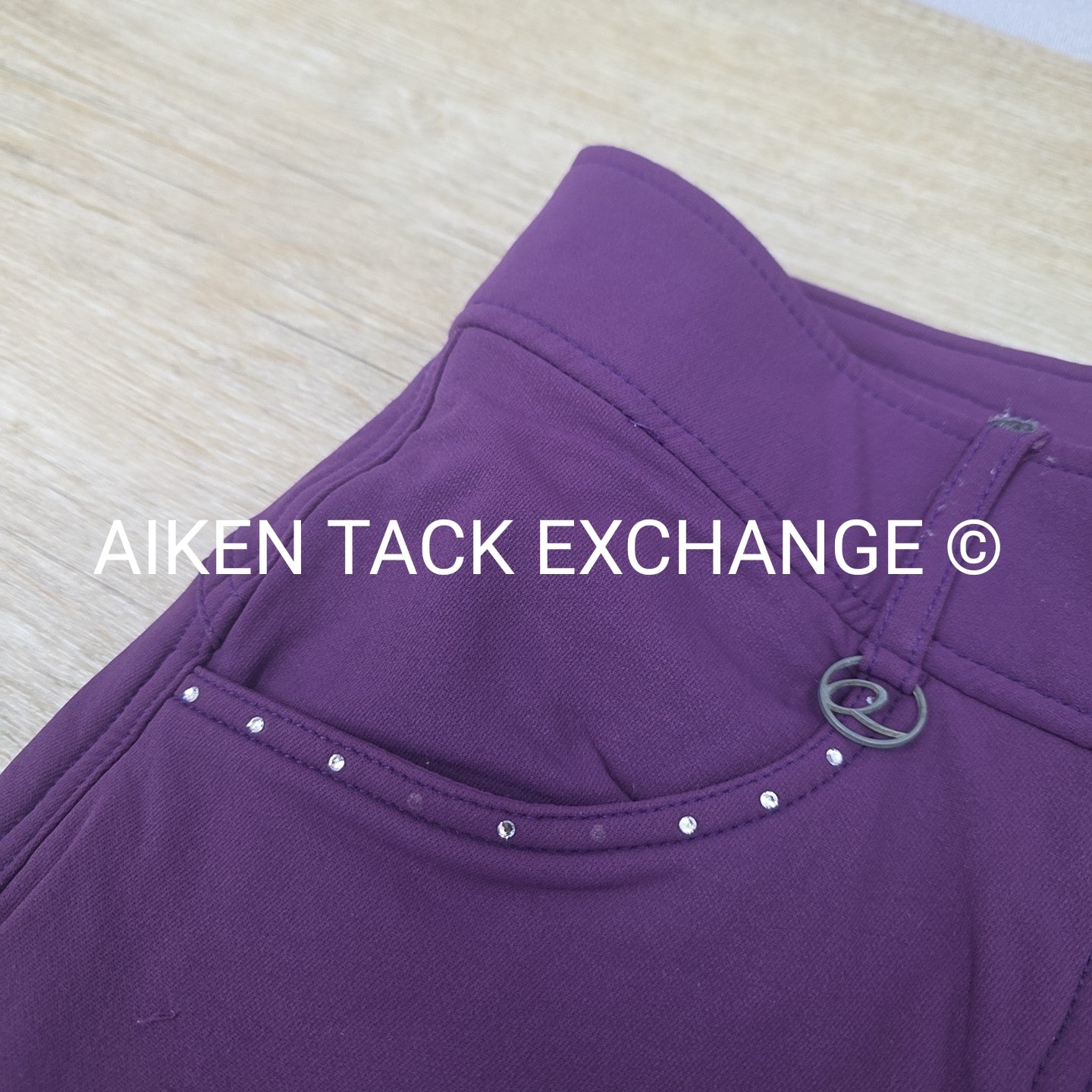 QHP Elena Silicone Grip Full Seat Breeches, Women's 40 (Medium)