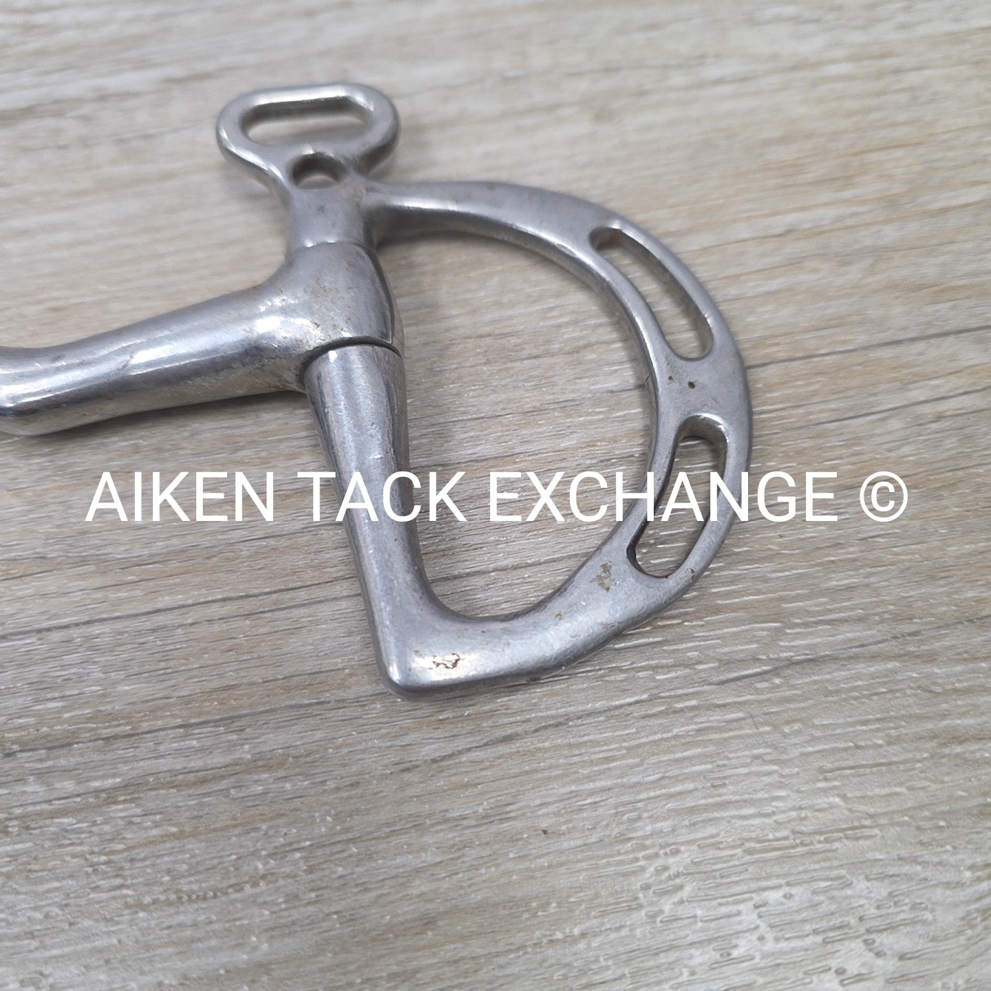 Mullen Mouth Uxeter Kimberwick Bit 5" (No Hooks & Curb Chain)