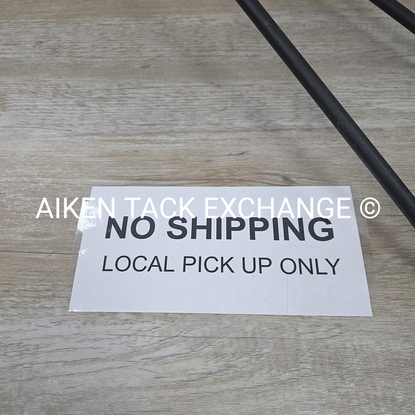 Portable Metal Saddle Rack