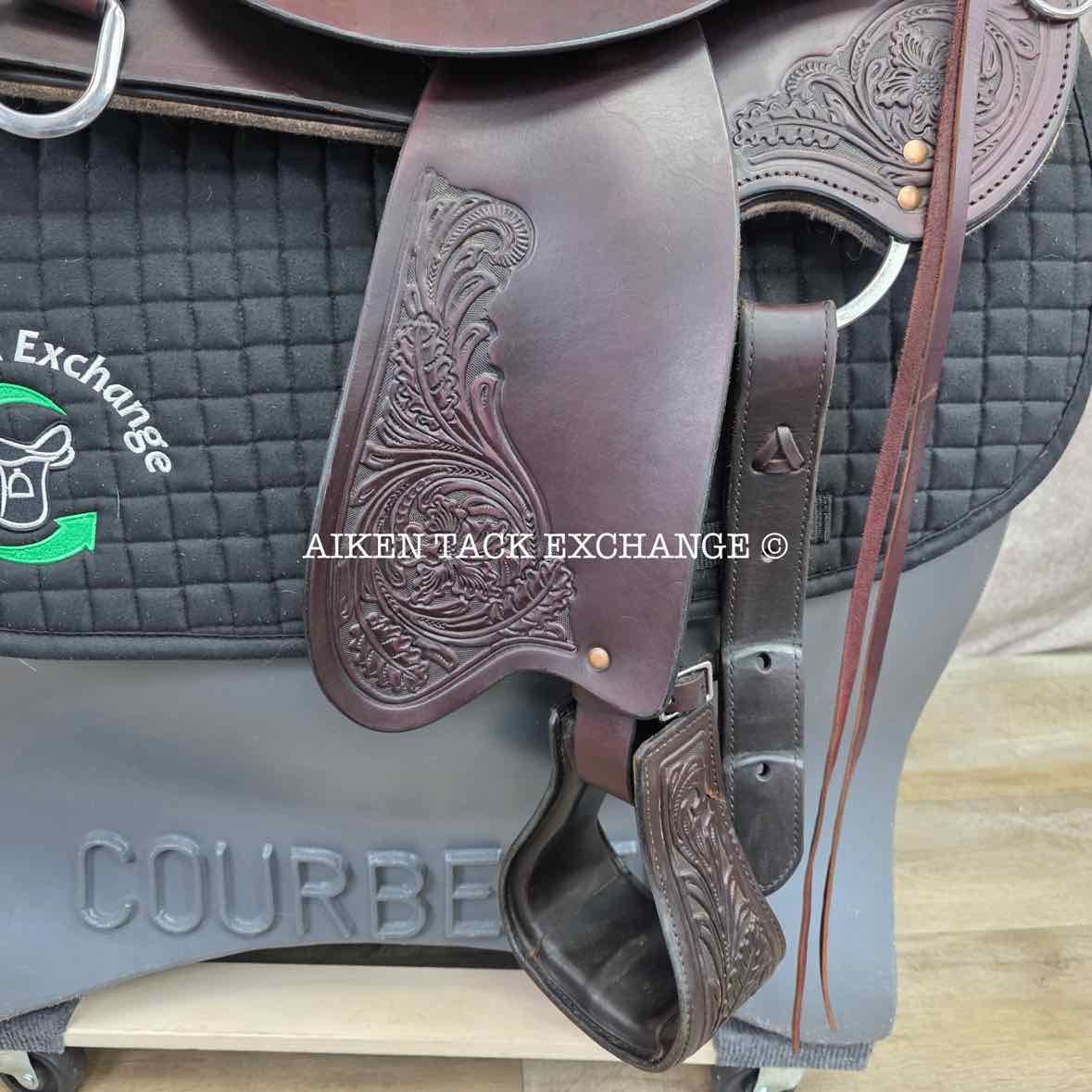 2020 Tucker T91 Meadow Creek Trail Western Saddle, 17.5" Seat, Medium Tree