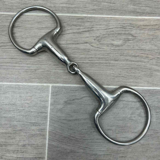 Stubben Hollow Single Joint Eggbutt Bit 5"