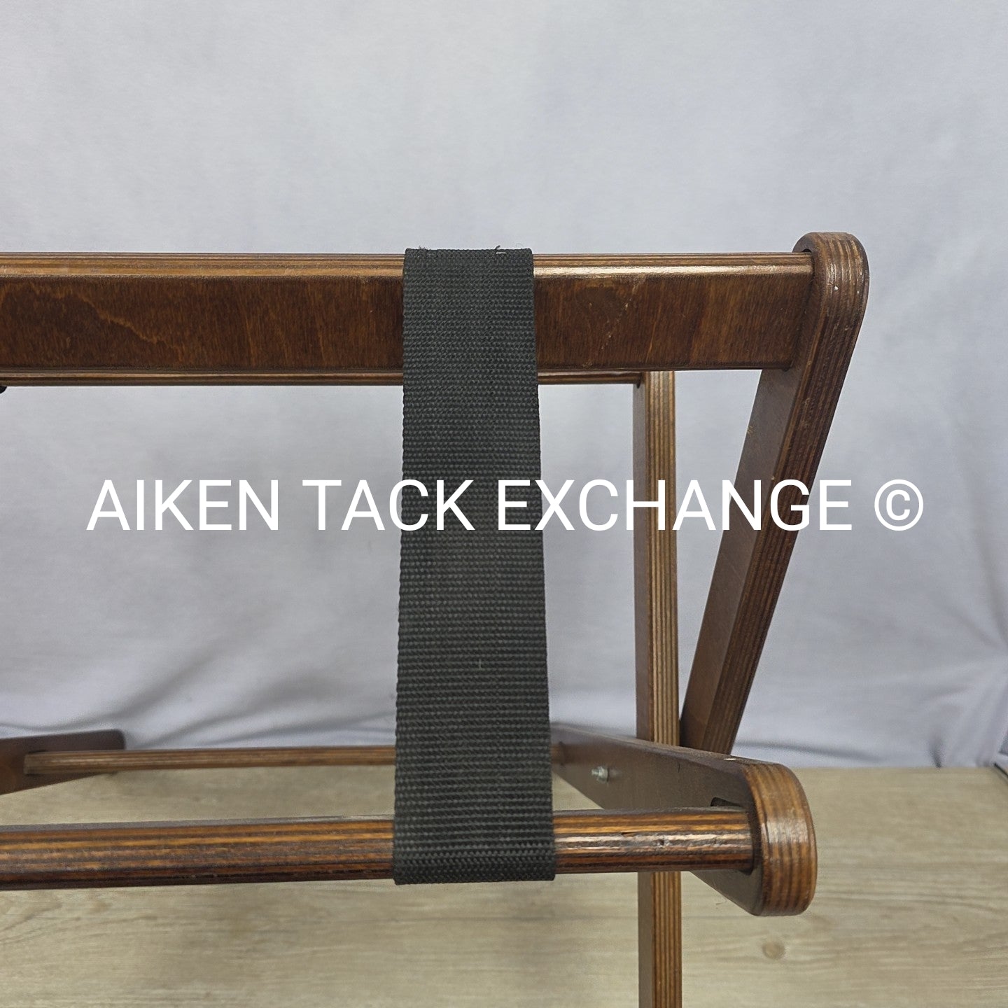 Wood Portable Folding Saddle Stand